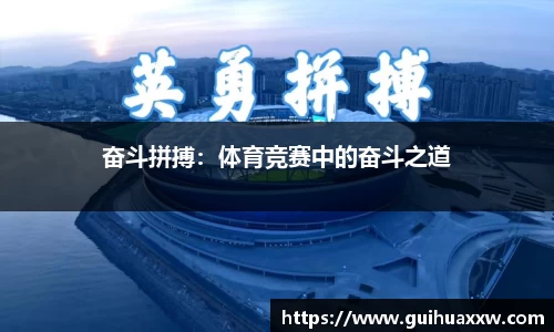 奋斗拼搏：体育竞赛中的奋斗之道